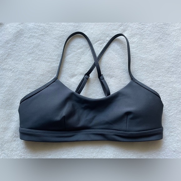 Alo Yoga Women’s Anthracite/Gray Airlift Intrigue Bra Size S - Picture 4 of 6